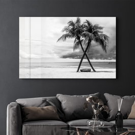 Wallity Pintura Decorativa de Vidrio Templado 46 x 72 cm